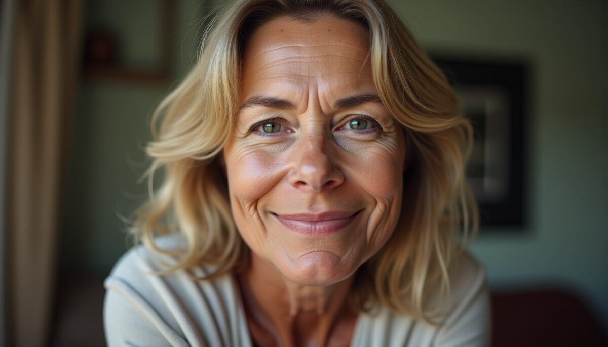 Coiffures mi-longues dégradées avec frange : élégance assurée pour les femmes de 60 ans