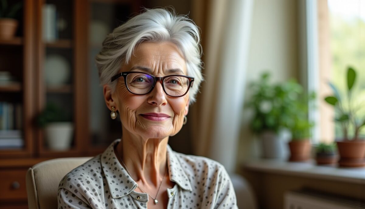 Coiffures élégantes pour seniors porteurs de lunettes : révélez votre charme après 70 ans