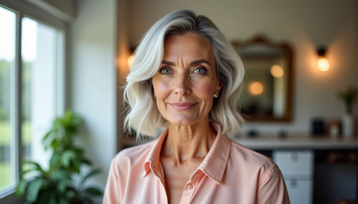Coiffures pour visage ovale après 60 ans : les tendances clés pour allier modernité et élégance