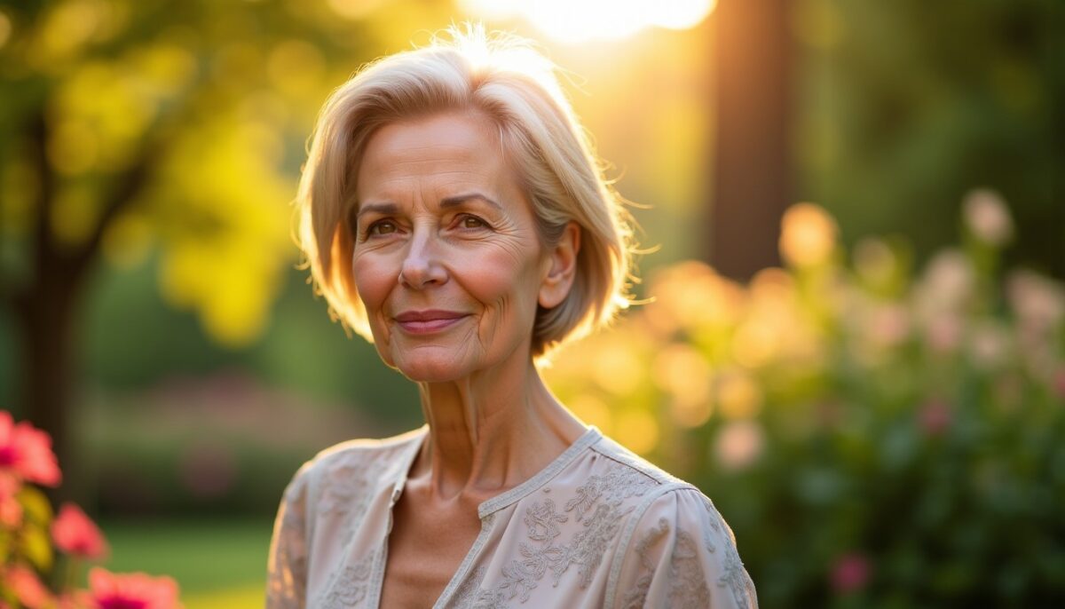 Coiffures pour visage ovale après 60 ans : astuces et styles pour illuminer votre beauté senior