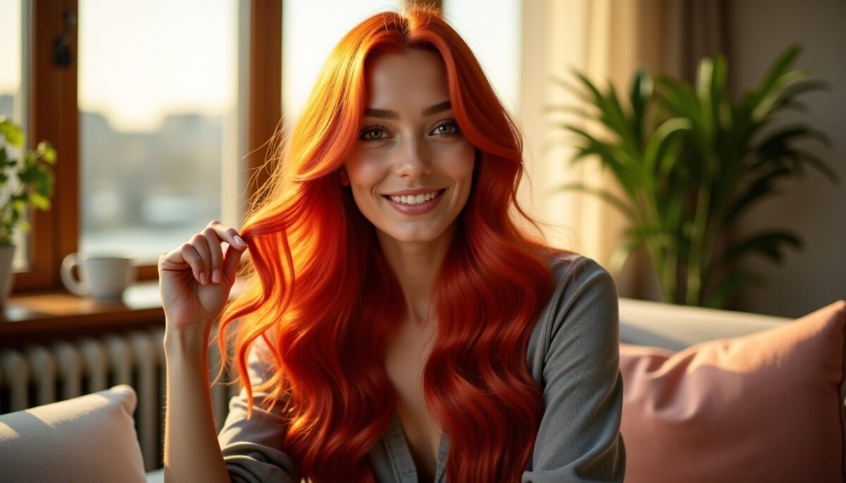 Cheveux rouges : astuces d’experts pour une couleur intense et qui dure