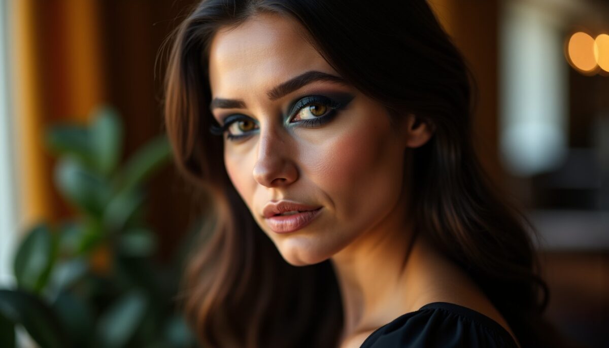 Yeux noirs : secrets de maquillage pour un regard envoûtant
