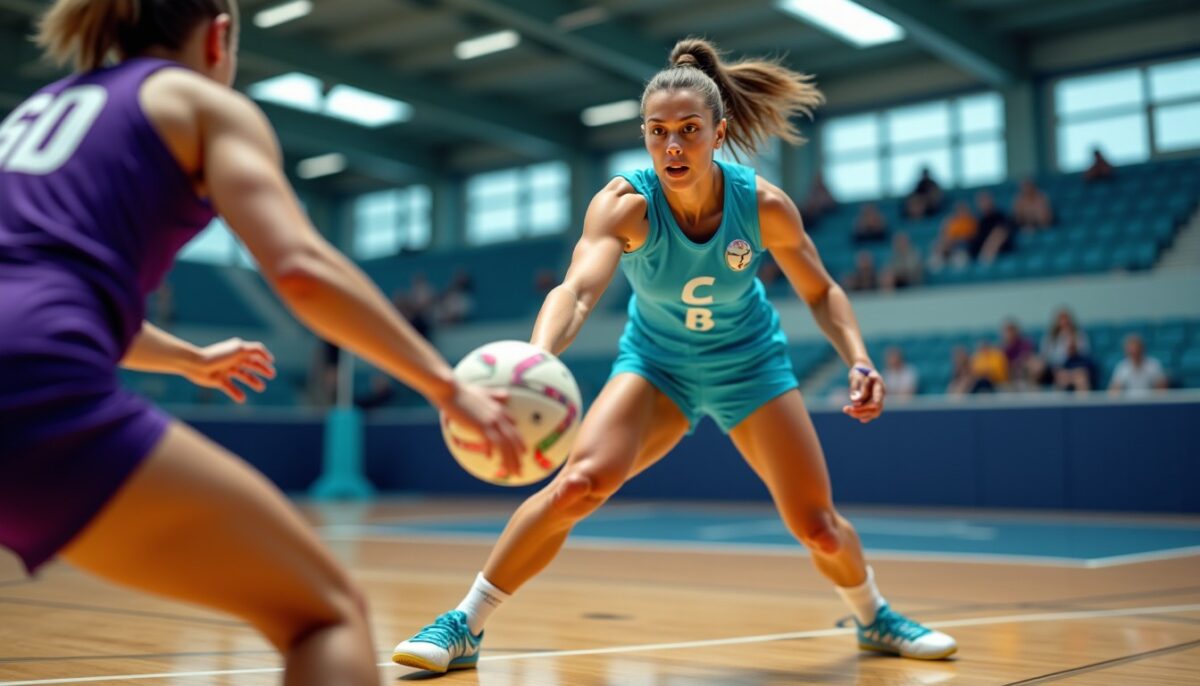 Comment les passes rapides déjouent efficacement la défense au netball