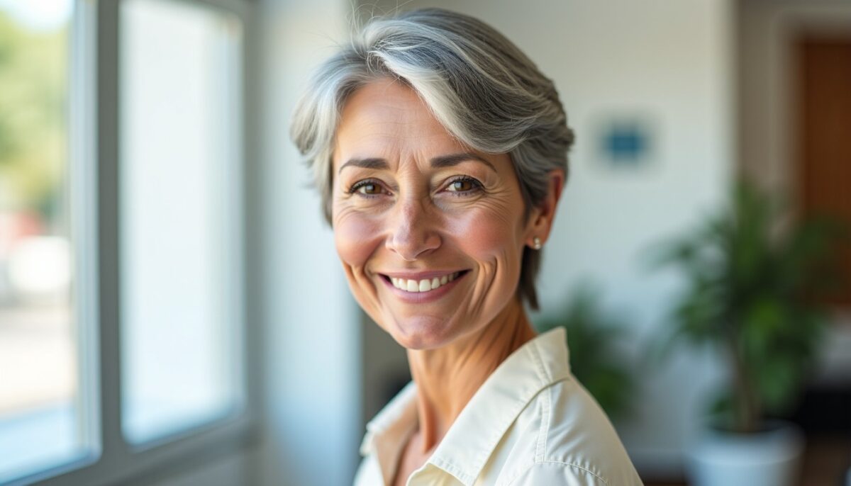 Coupe courte idéale pour visage ovale effilé : le guide complet pour les femmes de 60 ans et plus