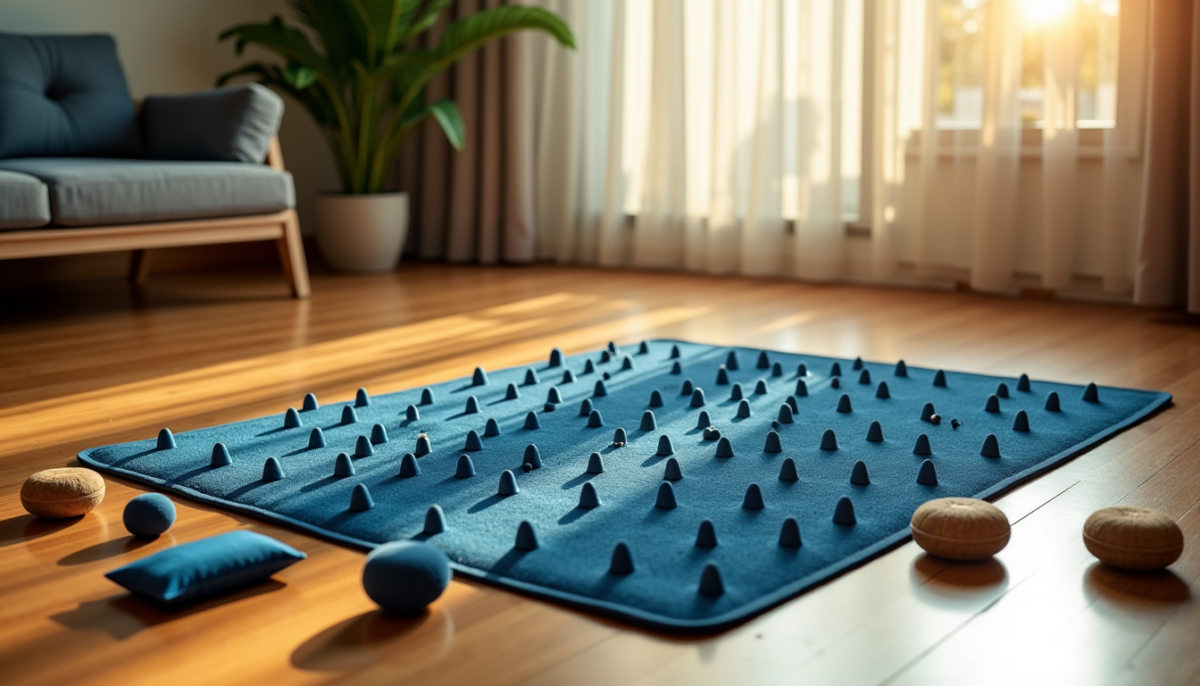 Prix d'un équipement d'acupression complet : tapis, coussin et accessoires